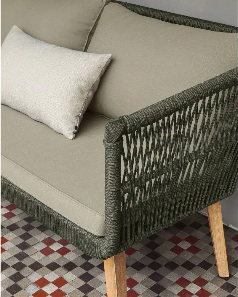 Súprava záhradného nábytku z akáciového dreva Kave Home Inti