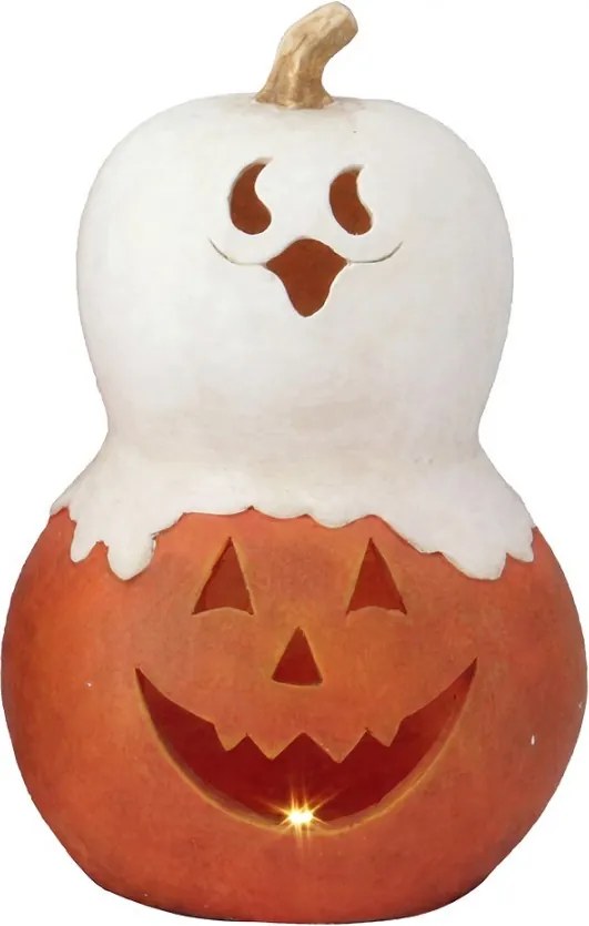Halloween dekorácia tekvice Pumpkin s LED osvetlením - 28*23*43 cm
