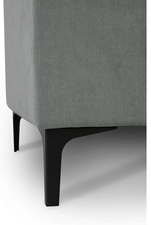 Tmavosivá rohová pohovka (pravý roh) Copenhagen – Scandic