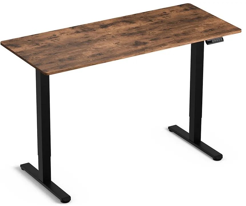 Písací stôl Lv1714 Control Lite 140 Čierna/Rustikálny