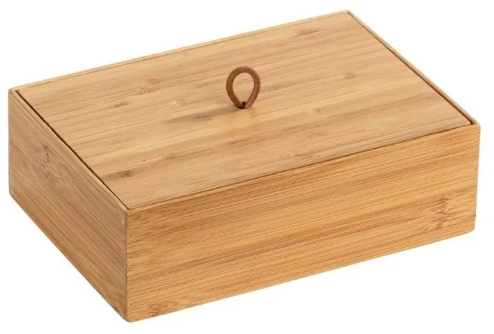 Bambusový box s vekom Wenko Terra, šírka 22 cm