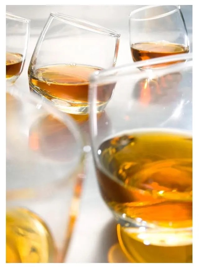 Sada 6 hojdajúcich sa pohárov na whisky Sagaform