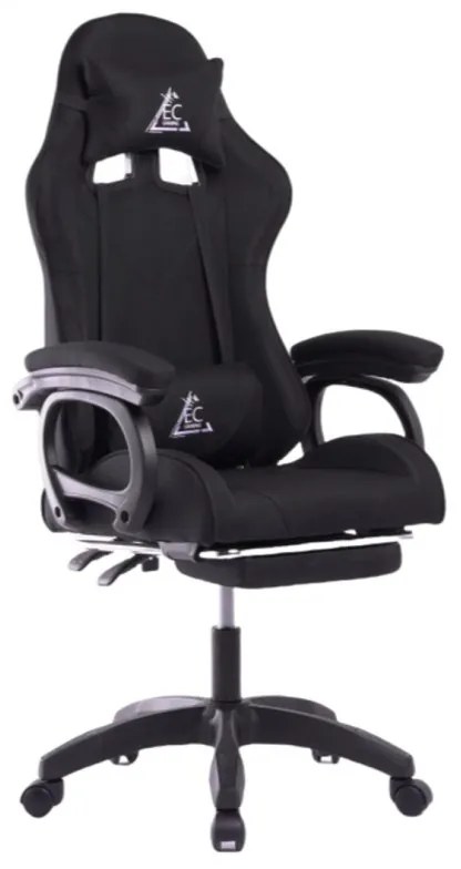 Čierne herné kreslo SNAKE