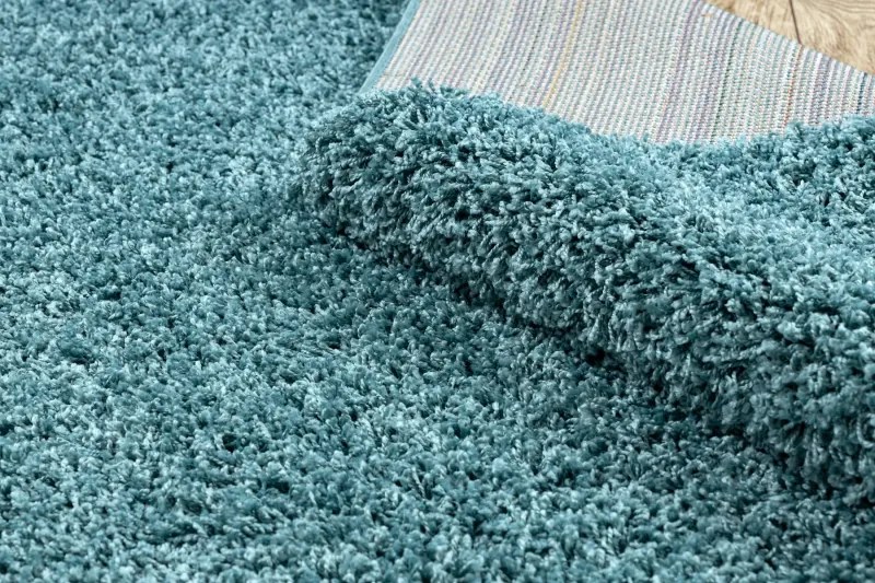 Koberec SOFFI shaggy 5cm modrý