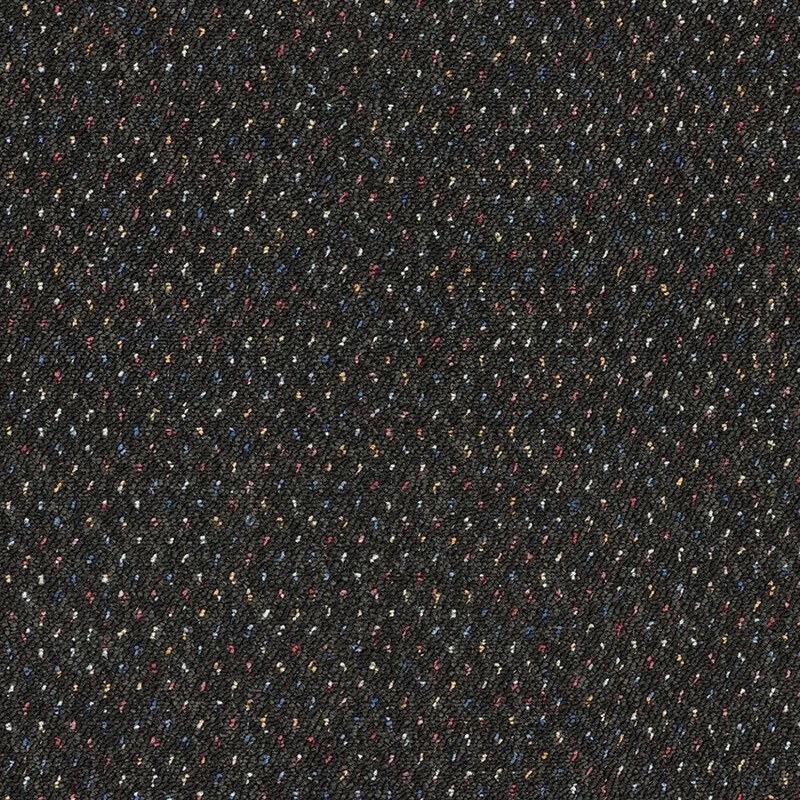 Metrážny koberec Virtuose 78, na mieru, šíře 4m, čierna, filc, chodba / predsieň, Betap