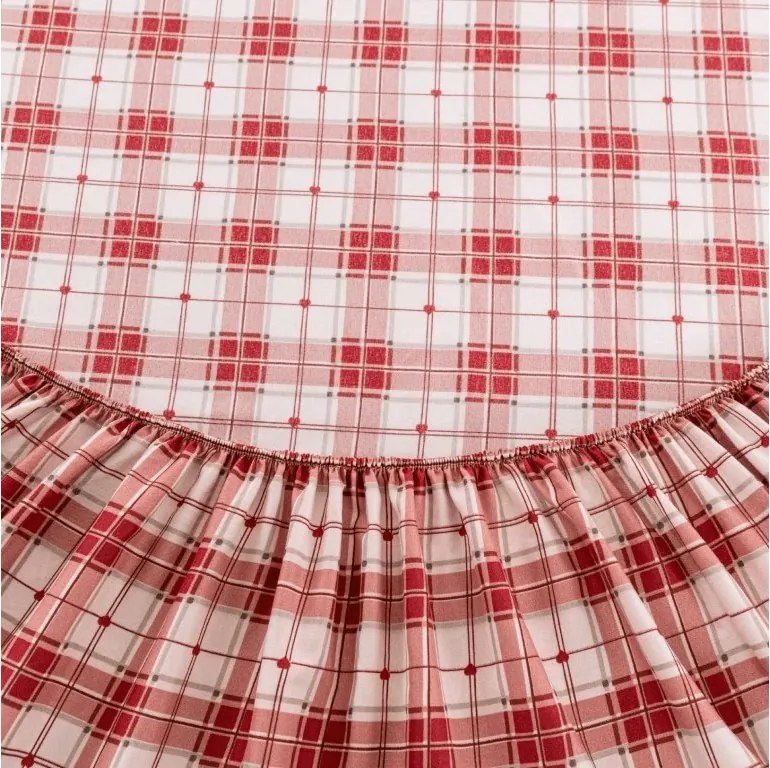 Plachta z mikrovlákna TARTAN HEART farebné 90x200 cm