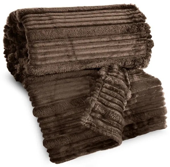 Deka NINA tmavohnedá