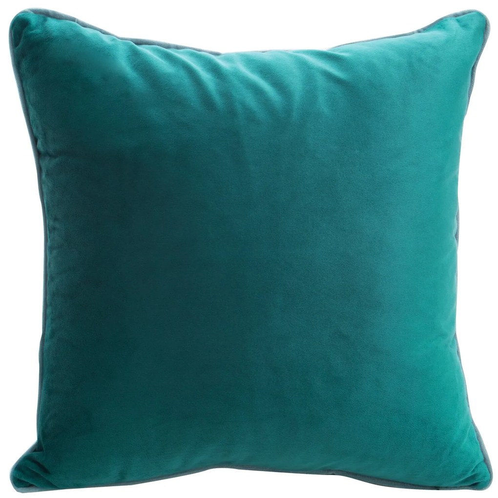 DEKORAČNÁ OBLIEČKA NA VANKÚŠ MEL 40X40 CM TMAVOTYRKYSOVÁ