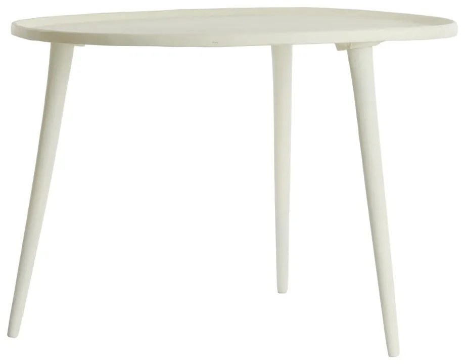 Kovový okrúhly odkladací stolík ø 59 cm Babína – Light &amp; Living