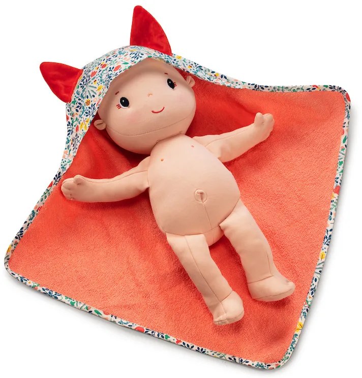 Lilliputiens - kúpací komplet s kvetinovou potlačou