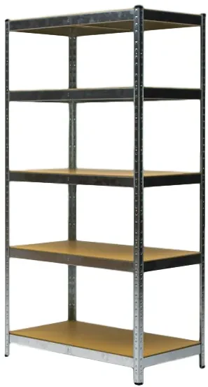 Fistar Regál 1800x600x400 mm zinkovaný 5-policový, nosnosť 875 kg