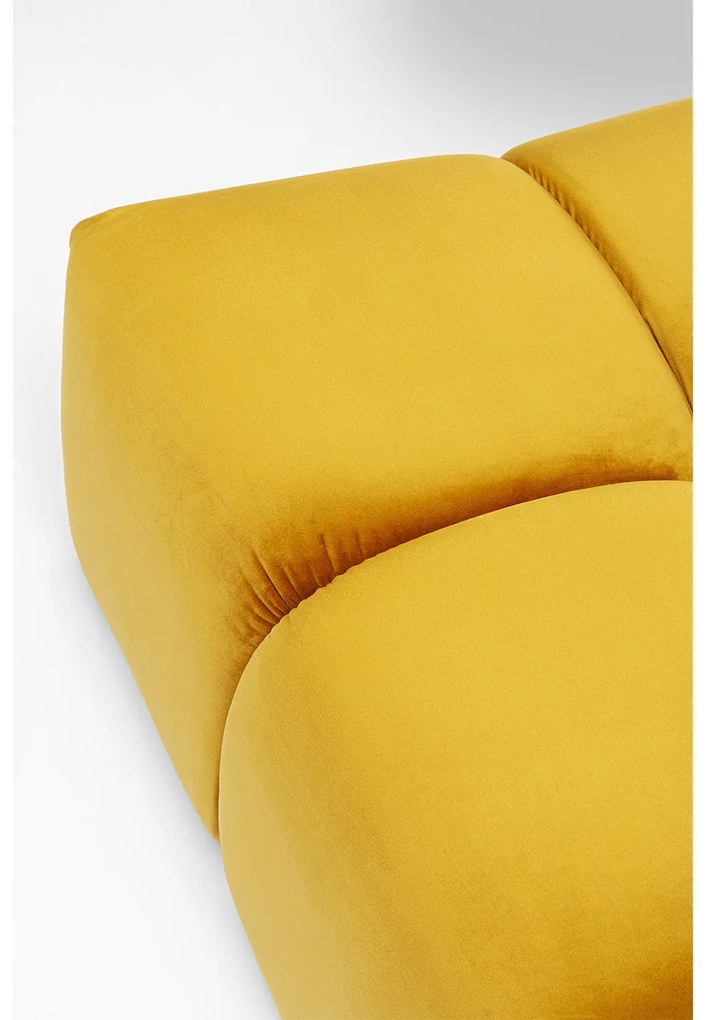Belami Velvet taburetka žltá