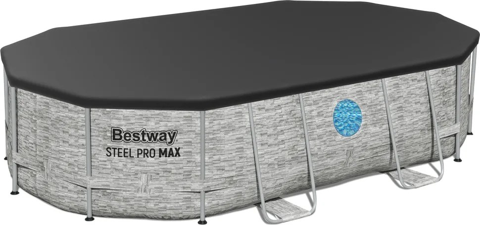 Bazén s regálmi 427 x 250 x 100 cm Bestway 56946