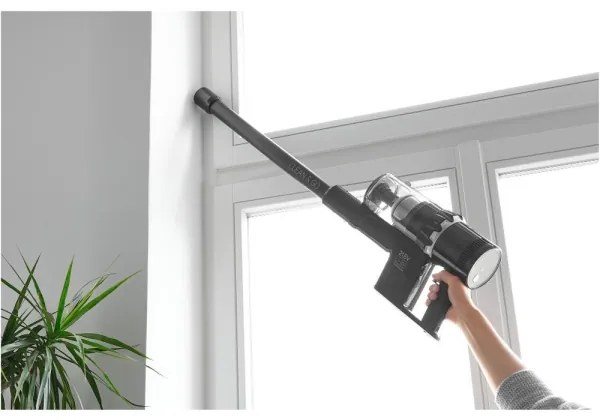 Sencor - Bezdrôtový tyčový vysávač 2v1 250W/2200 mAh čierna