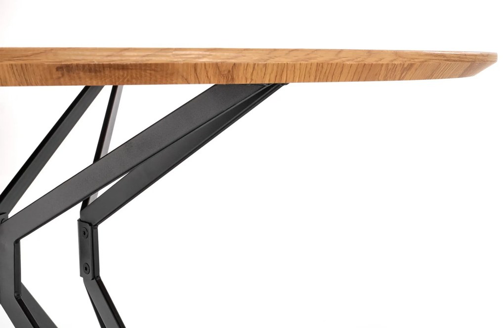 OKRÚHLY JEDÁLENSKÝ STÔL COSIMO ZLATÝ DUB 120 cm