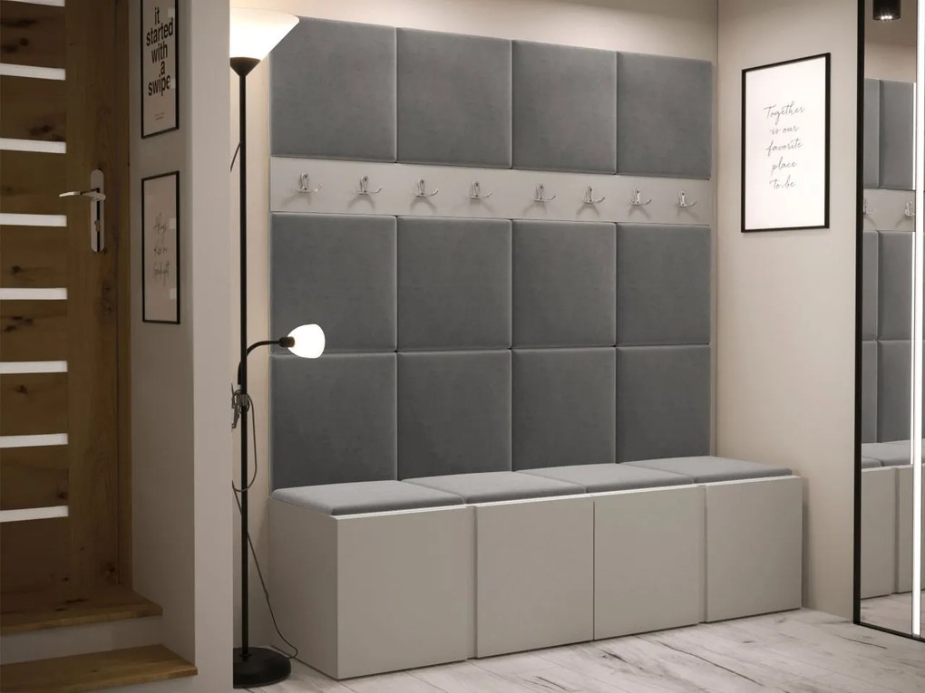 Predsieňová zostava Tavasz V, Farby: kašmír, Farba čalúnenia:: Manila 16