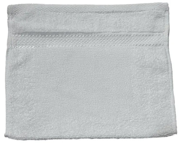 Uterák viskóza Fancy 30x50 cm P01 biely