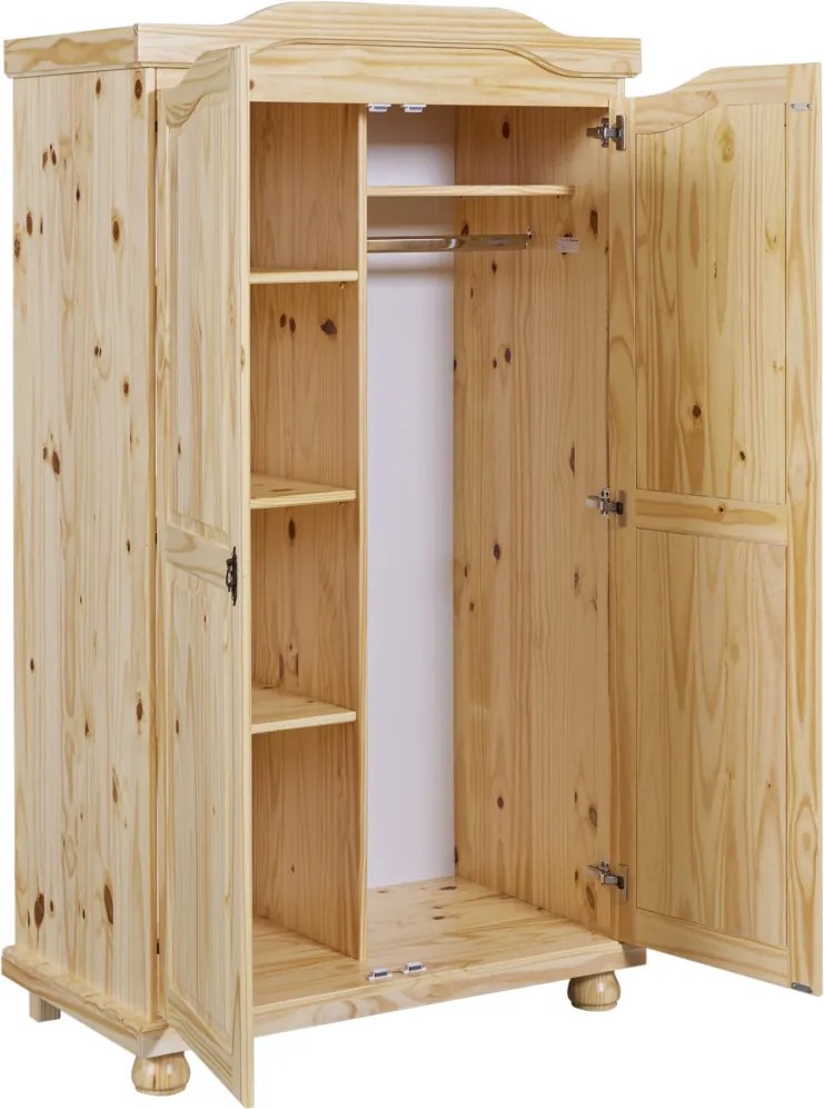 Šatníková skriňa Genf, borovica