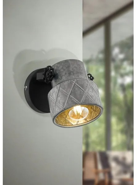 Eglo 39868 - Nástenné svietidlo HILCOTT 1xE27/40W/230V