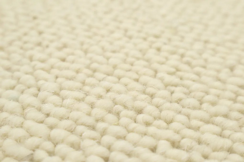 Avanti, Koberec metráž Alfawool 86 biely, na mieru, šíře 4m,5m, béžová, ab (mriežka), obývacia izba