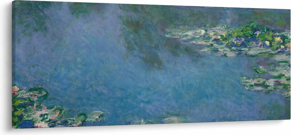 Obraz - Claude Monet, Water Lilies, reprodukcia (120x50 cm)