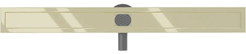 Mexen Flat 360, telo žľabu s rotačným sifónom 90 cm, zlatá lesklá, 1540090