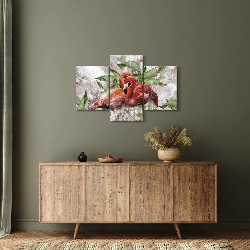 Obraz - Plameniaky (90x60 cm)