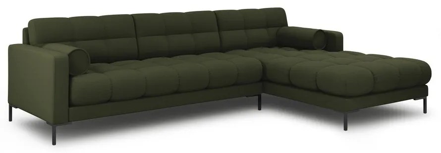 Zelená rohová pohovka (pravý roh) Bali – Cosmopolitan Design