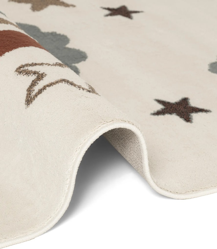Hanse Home, Detský koberec Adventures 106430 Cream Multicolor, 200x290, viacfarebná, detská izba