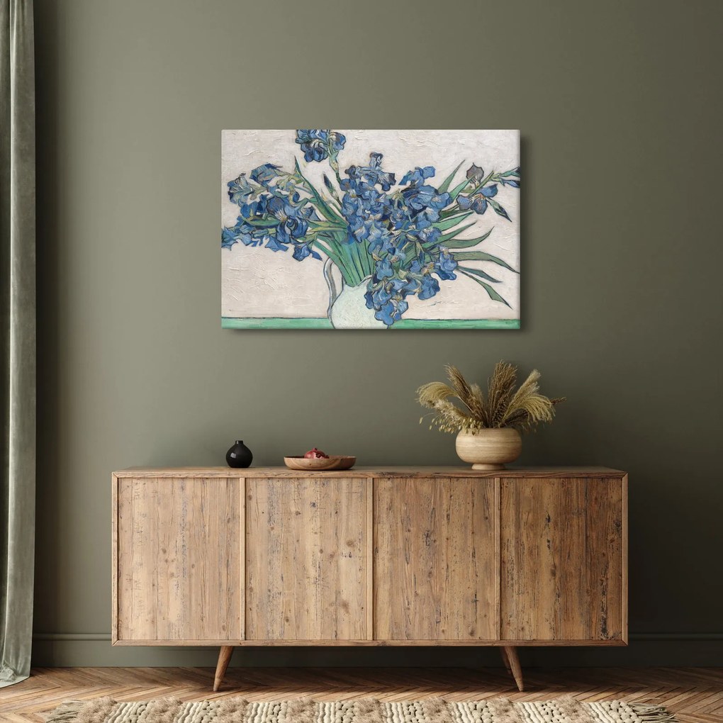 Obraz - Vincent van Gogh, Irises, reprodukcia (90x60 cm)