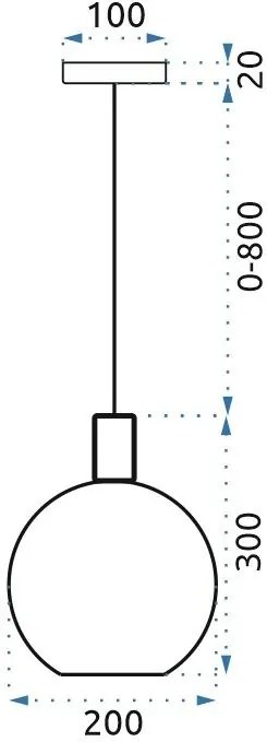 Visiace okrúhle stropné svietidlo APP666-1CP zlatobiele