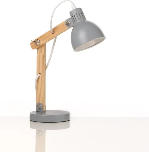 ONLI - Stolná lampa NORA 1xE14/6W/230V šedá