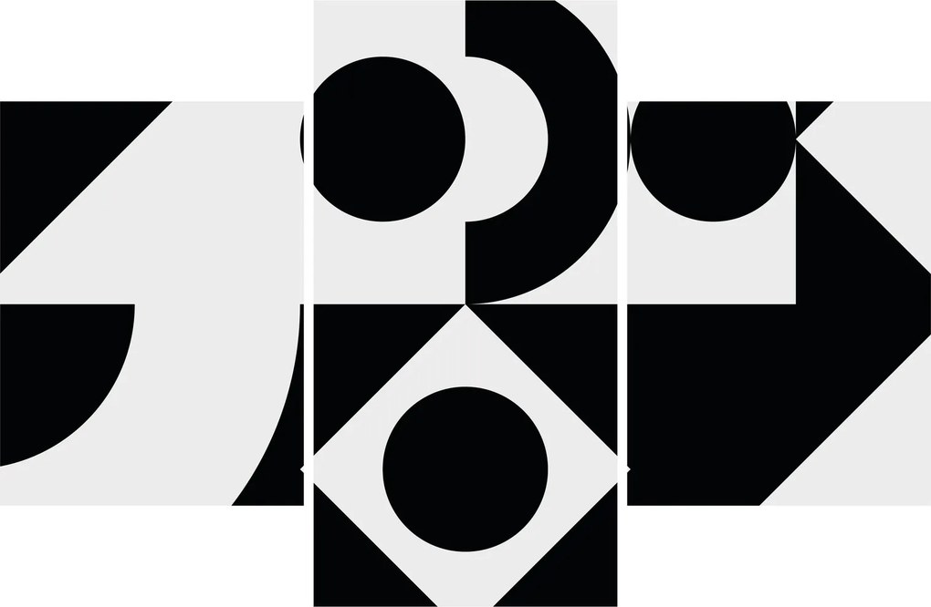 Obraz - Geometrická abstrakcia N⁰1 (90x60 cm)