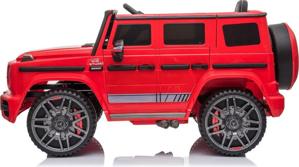 LEAN CARS Elektrické autíčko na batérie Mercedes G63 BBH-0003 červené