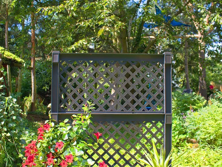 KHW Kvetináč s mriežkou, 110 l (antracitová) (100290574)