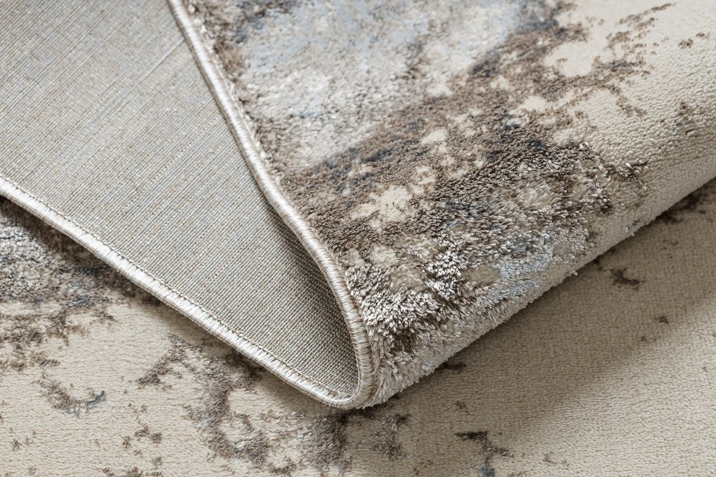 Koberec BLISS Z194AZ148 tmavo béžový / béžový - Abstrakcia