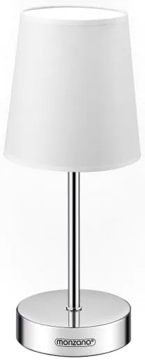 InternetovaZahrada Stolná lampa Lumiere 32x13x13cm - biela