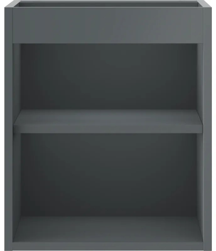 Mexen Box-A, závesná skrinka 40 cm, grafitová matná, 91AX1-0400-470-1-66