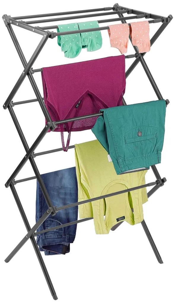 Nastavitelný sušák na prádlo GRENA antracitový