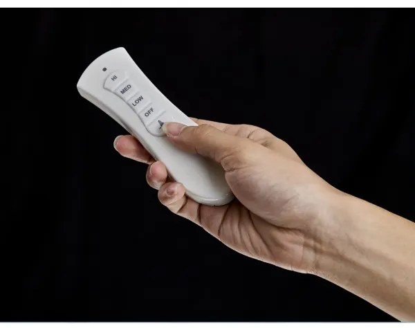 FANAWAY 212982- Stropný ventilátor EVORA 2xE27/20W/230V chróm + diaľkové ovládanie