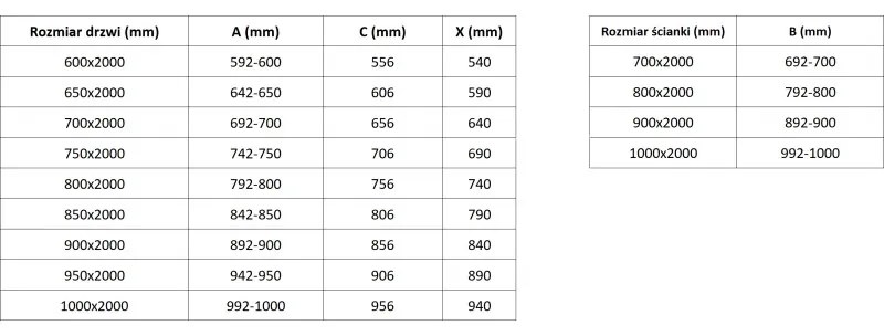 Mexen Lunar-B L, výklopný sprchový kút ľavý 80 x 80 cm, 8mm číre sklo, biely profil, 832L-080-080-20-00-L