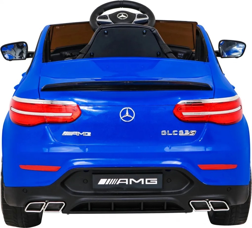 Ramiz Elektrické autíčko Mercedes Benz GLC63S SUV pre deti modré + diaľkové ovládanie