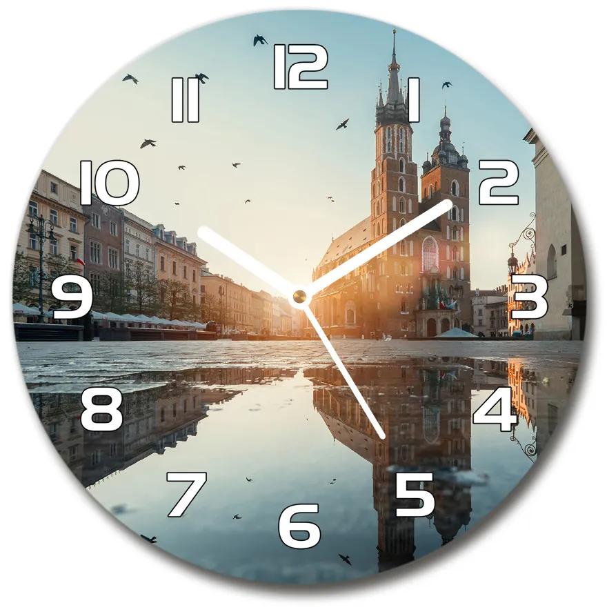 Sklenené hodiny okrúhle Krakov Poľsko pl_zso_30_f_83189546