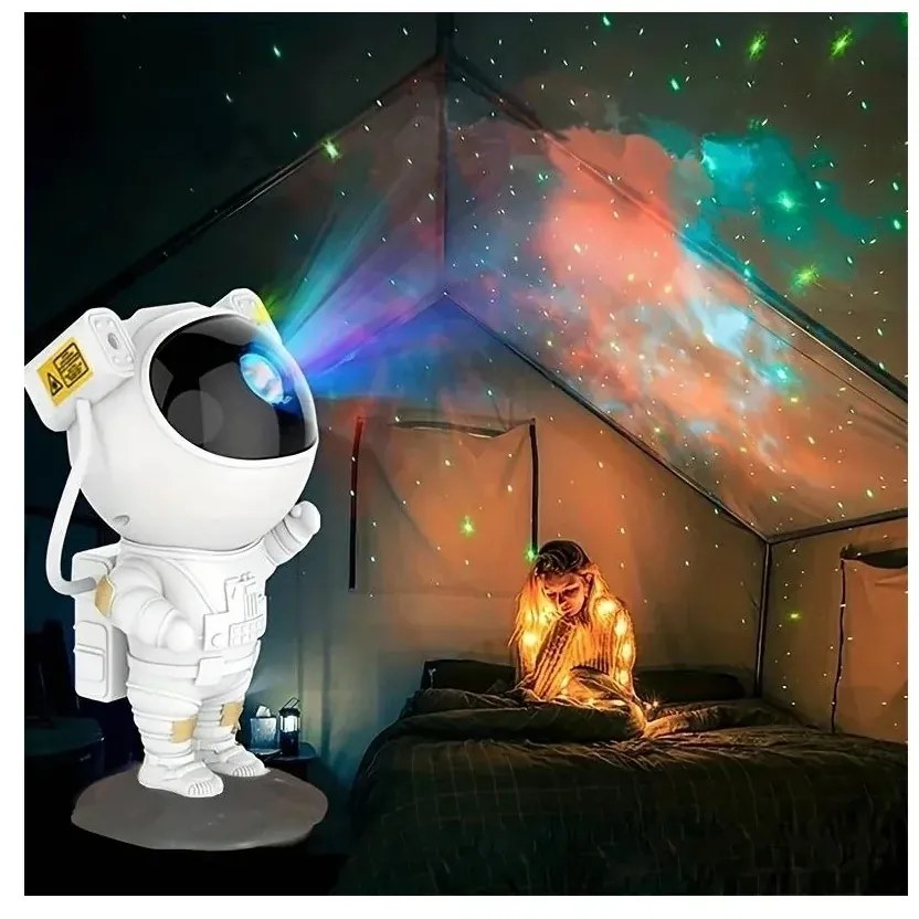 Izoxis Hviezdny projektor Astronaut s diaľkovým ovládaním