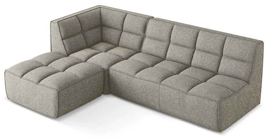 Béžová modulárna rohová pohovka (variabilná) Kalai – Makamii