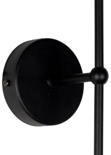 Nástenné svietidlo MADELA 1xE14/40W/230V biele/čierne