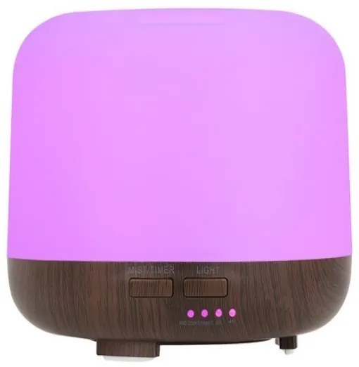 LED Aróma difuzér zvlhčovač s diaľkovým ovládačom 11056