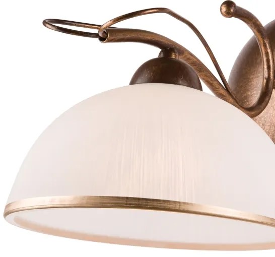 Nástenné svietidlo COBRA 1xE27/60W/230V bronz/patina