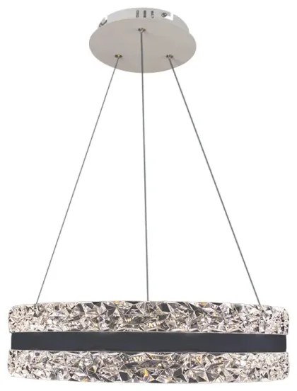 LED Stmievateľný luster na lanku LED/80W/230V 3000-6500K biela + diaľkové ovládanie