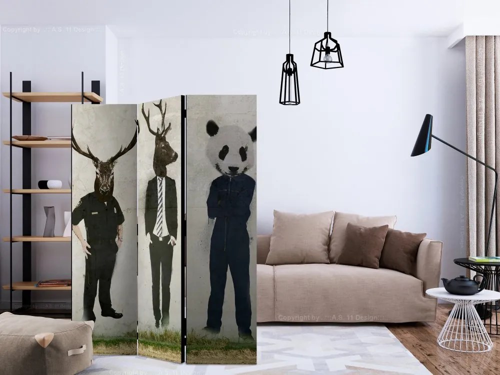 Artgeist Paraván - Man or Animal? [Room Dividers]